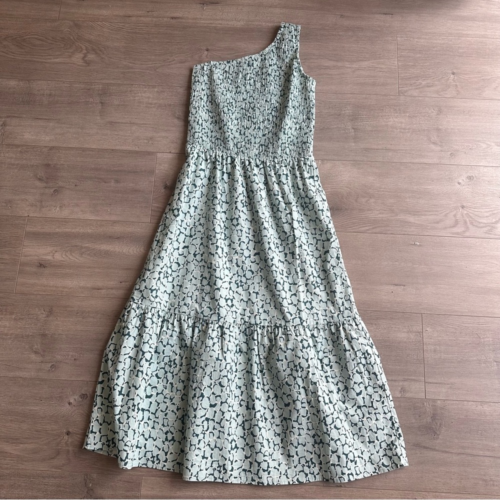 Taylor Tillman midi one shoulder dress - size medium